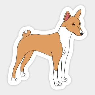 Basenji Sticker